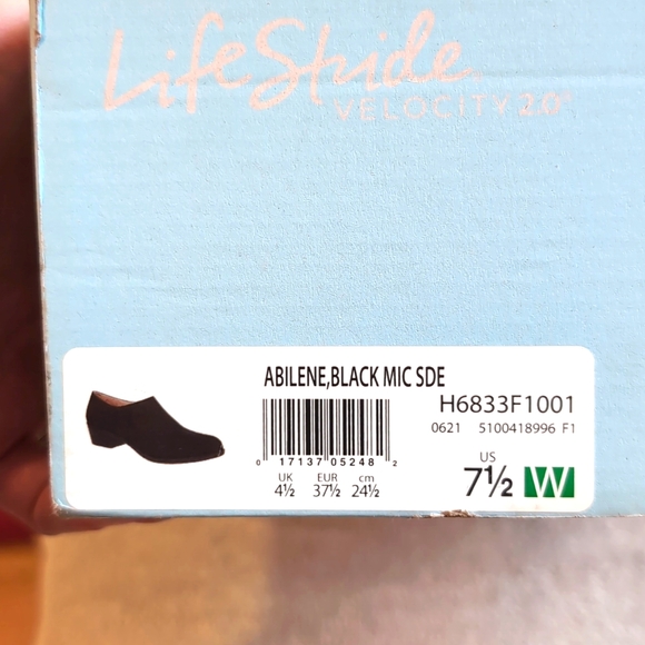 NWOT LifeStride Abilene Black Suede Bootie (Shootie).. Size 7 1/2 W... - Picture 8 of 8